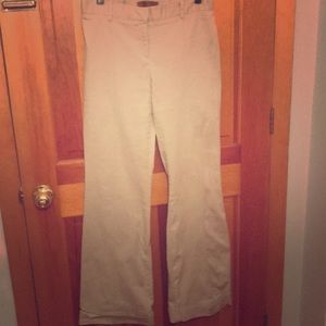 Arden B. Khaki Trousers w/ Cuffed Bottoms
